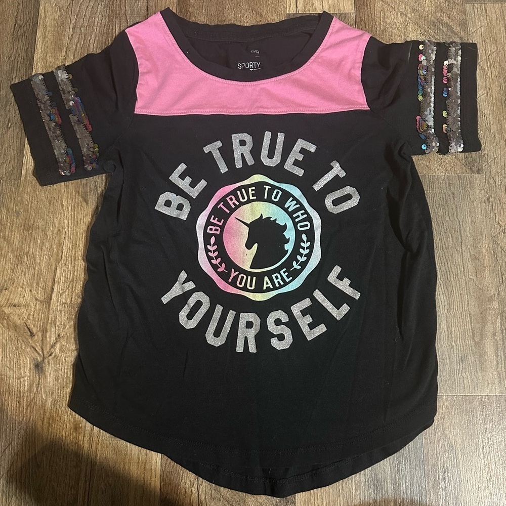Be True To Yourself Girls Tee
